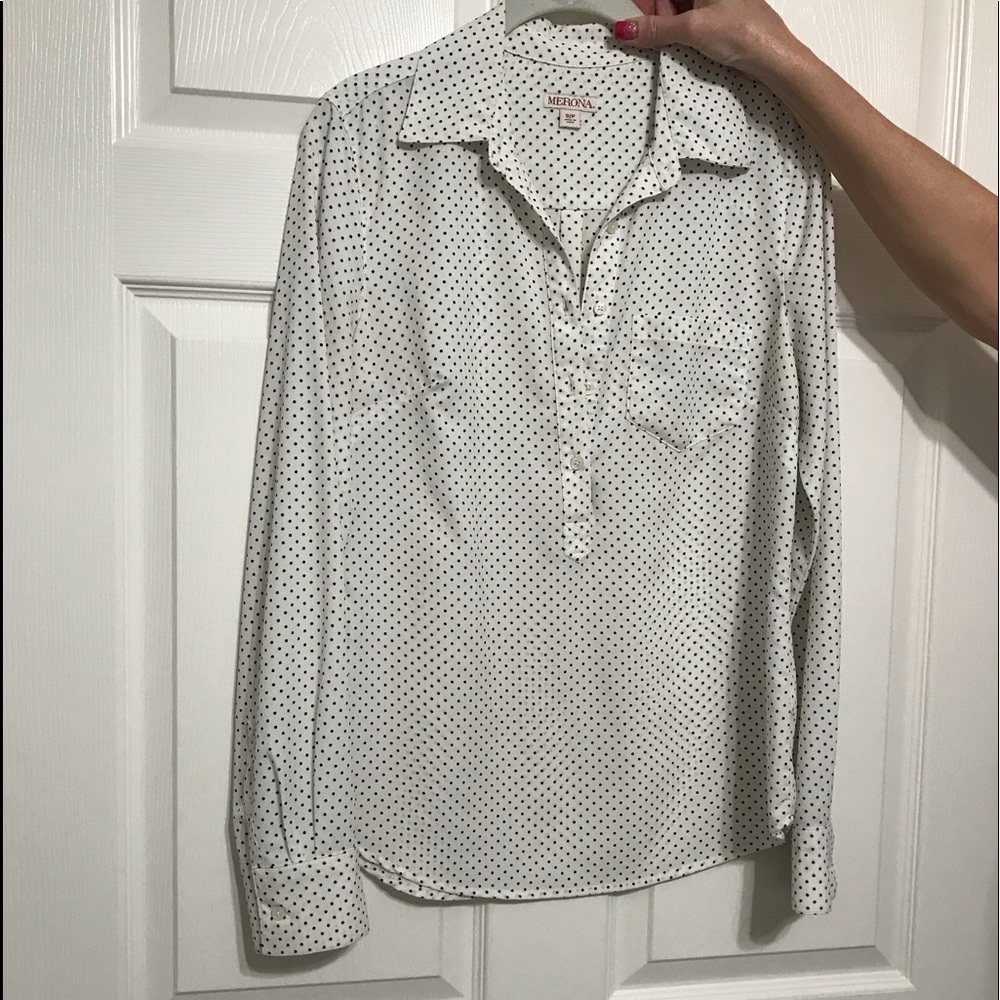 Blouse polka dot